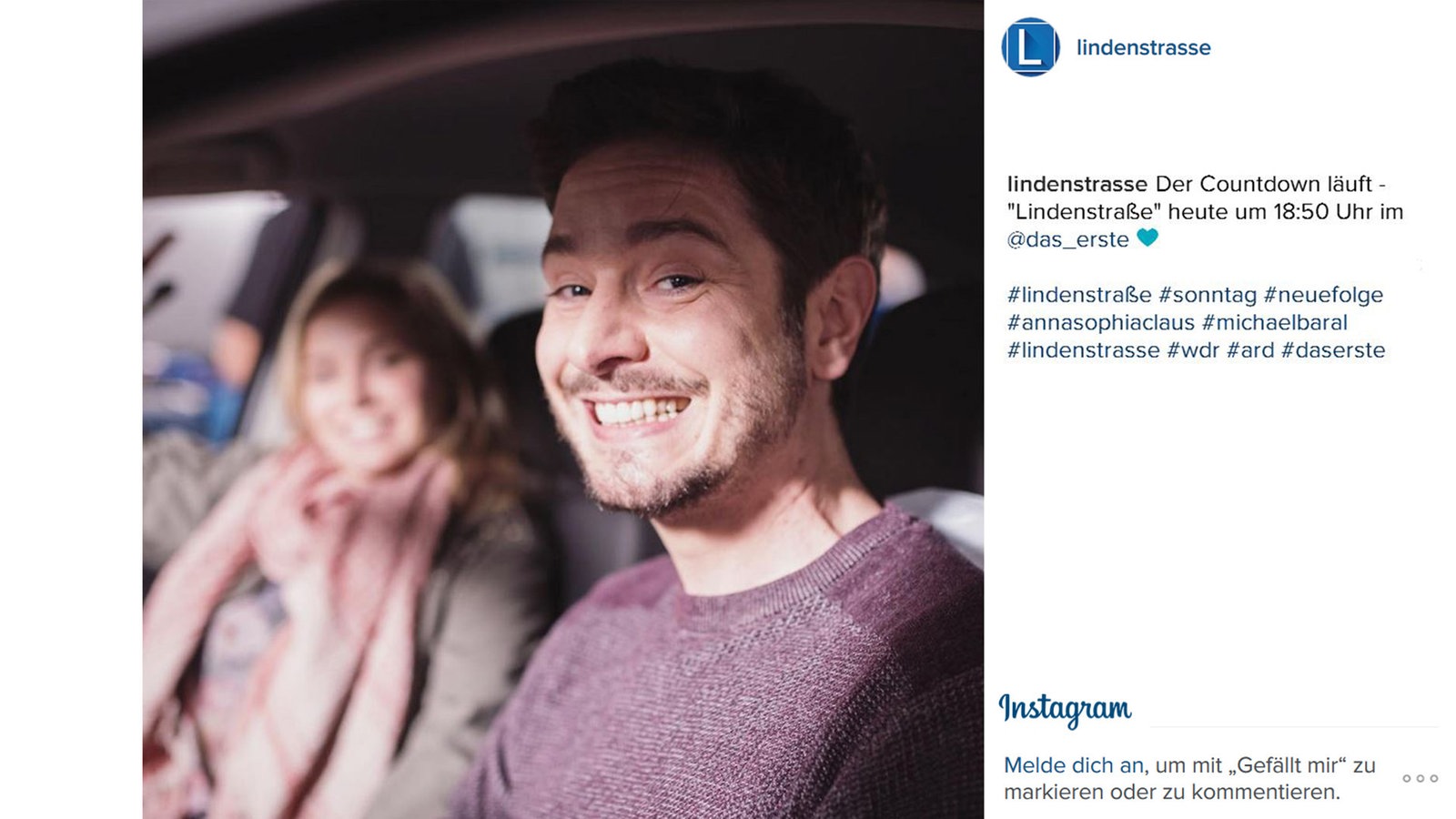 Lindenstraße bei Instagram