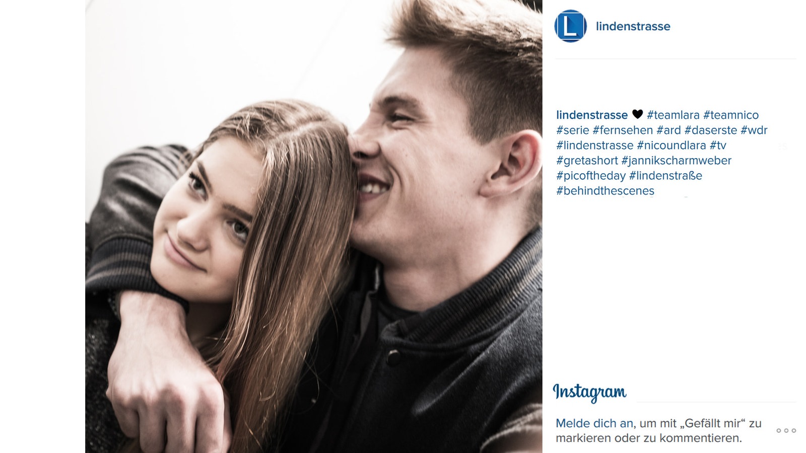 Lindenstraße bei Instagram