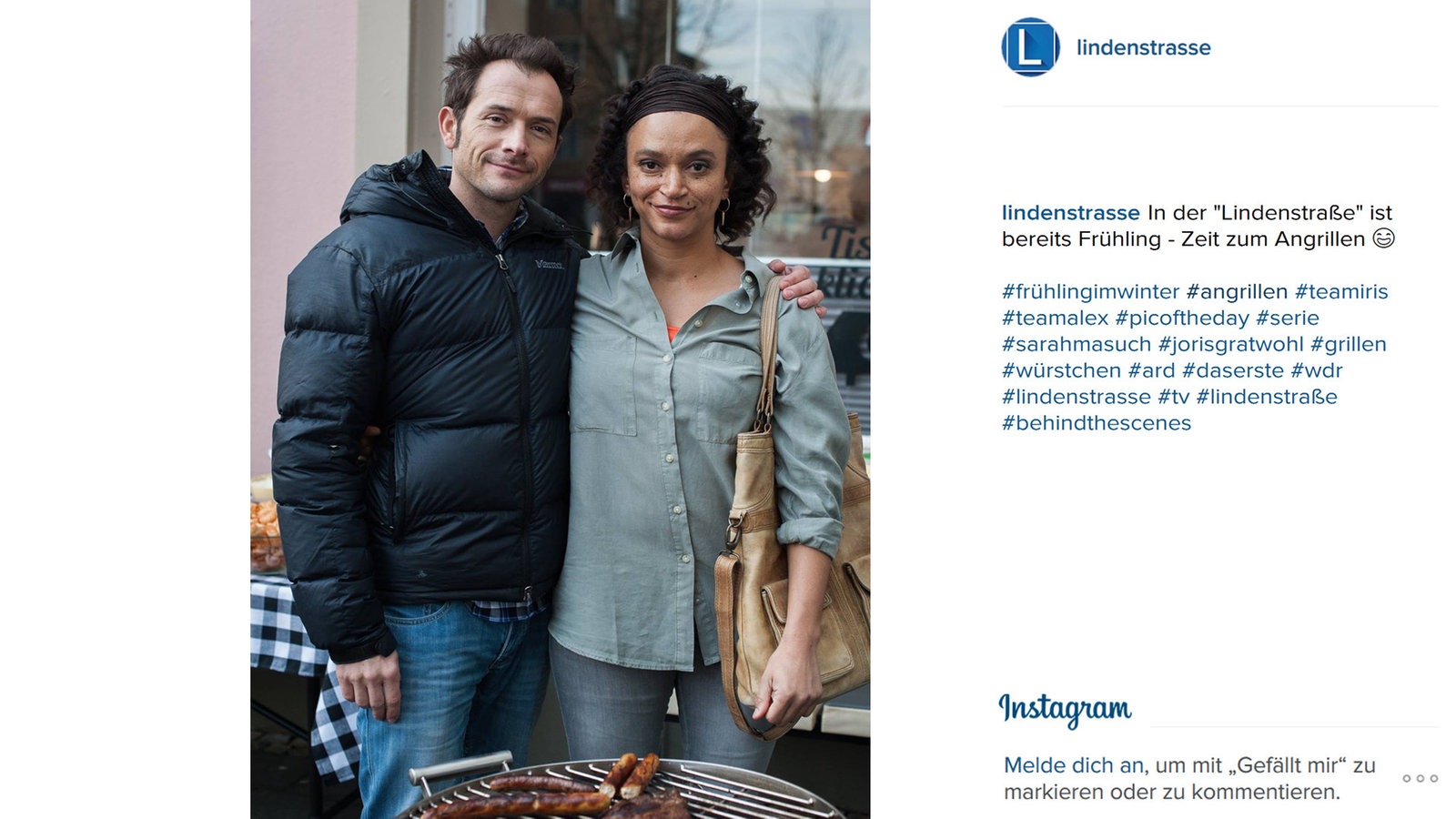 Lindenstraße bei Instagram