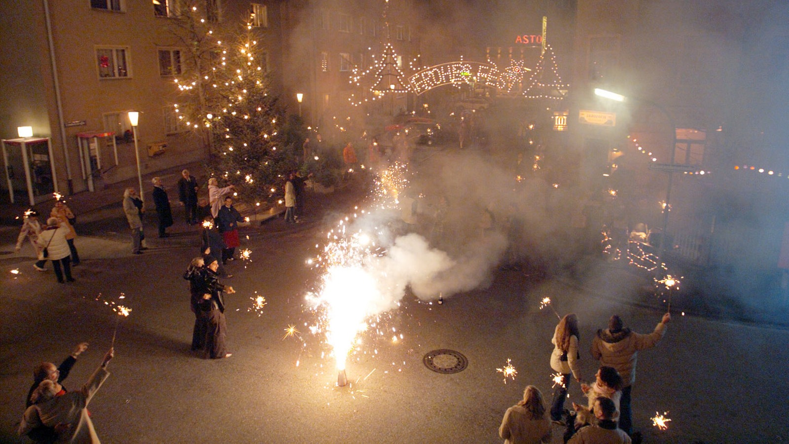 Silvester in der Lindenstrasse