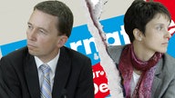 Wolfgang Lucke und Frauke Petry