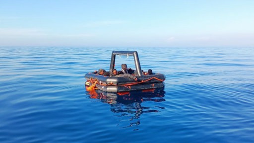 Rettungsinsel im Mittelmeer