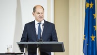 Bundesfinanzminister Olaf Scholz (SPD) bei der Zoll-Jahrespressekonferenz in Berlin am 25.03.2018