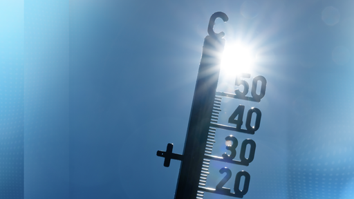 Thermometer im Himmel
