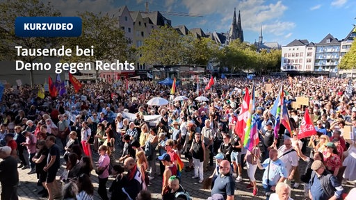 Tausende Demonstrierende bei "Köln stellt sich quer"