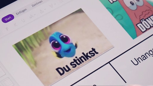 Sticker im Klassenchat