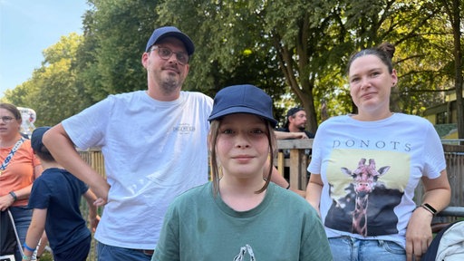 Leana ist mit ihrer ganzen Famlie angereist