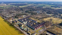 Luftaufnahme vom ehemaligen Nato Hauptquartier JHQ Rheindahlen