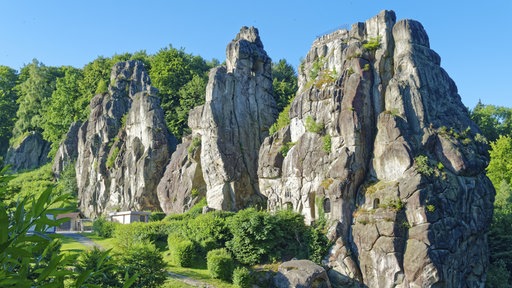 Die Externsteine im Teutoburgerwald