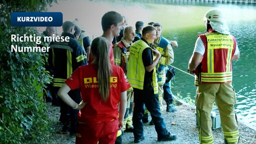 Fake-Notruf löst am Rhein-Herne-Kanal Rettungseinsatz aus