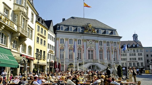 Das Rathaus am Markt in Bonn (19.10.2008)