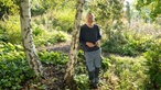 Markus Gaißl in seinem Garten.