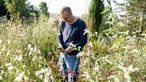 Markus Gaißl in seinem Garten.