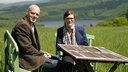 Cristian Dassel und Carola Roetgen vor einem Eifelpanorama