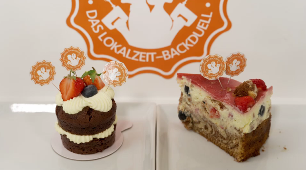 Backduell: Zebra Crash Kuchen gegen Waldbeertraum