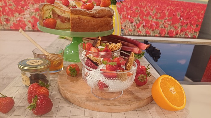 Erdbeer-Florentiner-Dessert 