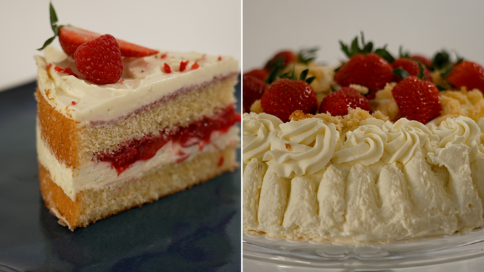  Erdbeer-Mascarponetorte vs Erdbeer-Himbeer-Tiramisu