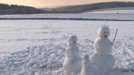 Ihre schönsten Fotos von Schneemännern