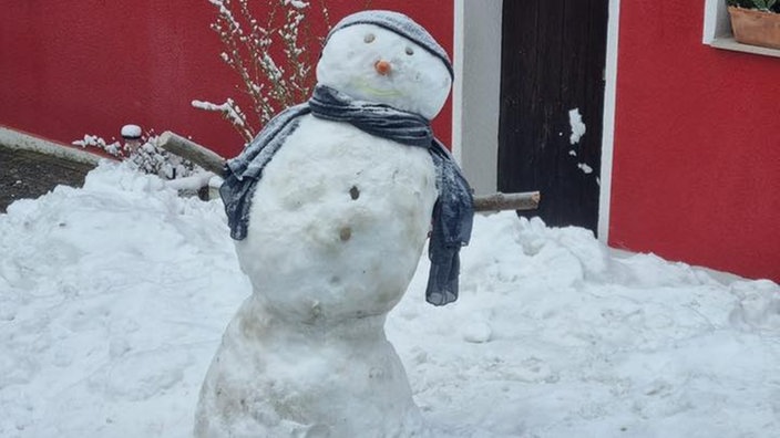 Ihre schönsten Fotos von Schneemännern