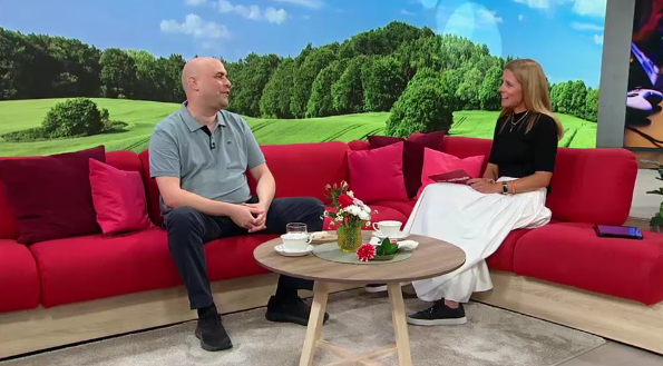 Jan Philipp Wöbbeking zu Gast bei Hier und heute.