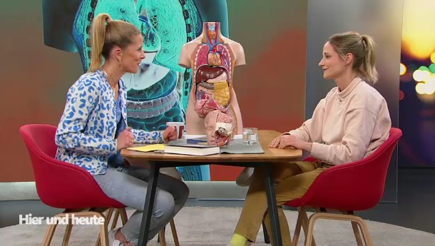 Ärztin Giulia Enders und Miriam Lange