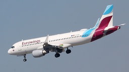 Ein Flugzeug der Eurowings