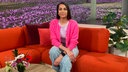 Moderatorin Jennifer Jeromin im Hier-und-heute-Studio