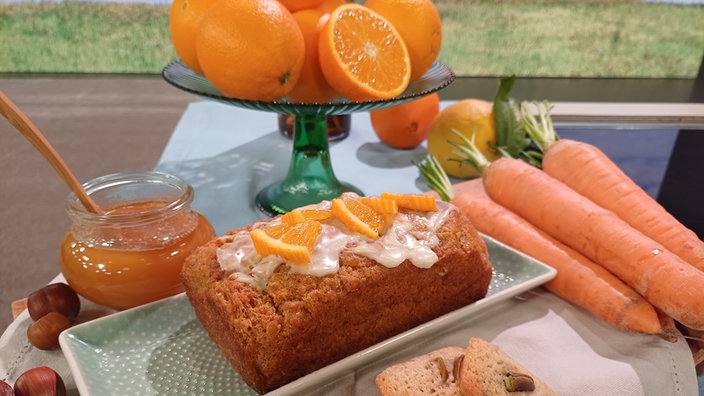 Karotten-Orangenkuchen