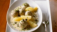 Königsberger Klopse mit Salzkartoffeln