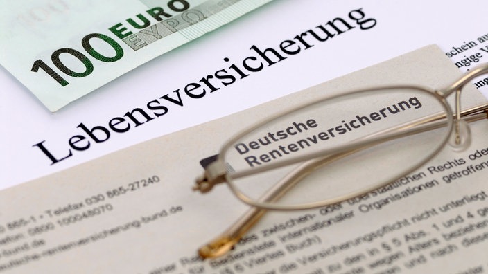 Lebens-und Rentenversicherung Symbolbild
