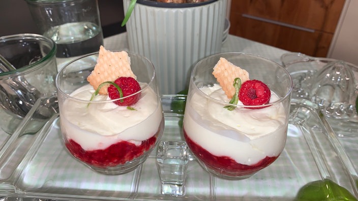 Limetten-Cheesecake im Glas  