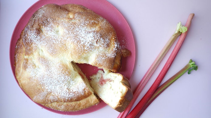 Rhabarberbutterkuchen