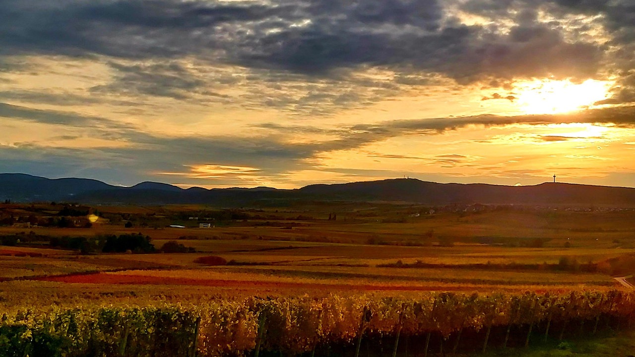 romantische Herbstlandschaft