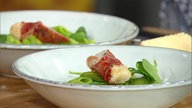 Saltimbocca von der Hähnchenbrust mit Pesto-Nudeln
