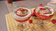 Spaghettieis-Dessert