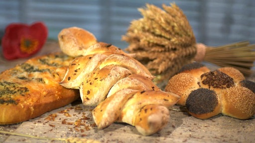 Partybrot-Variationen. 