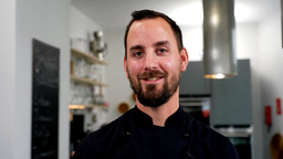 Sven Hensch  beim Backduell 
