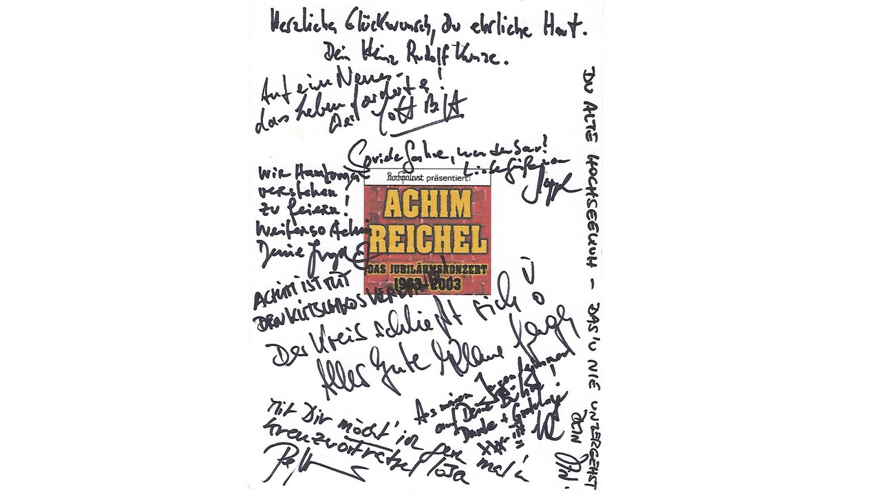 Statements Gäste Achim Reichel - Hamburg 2003