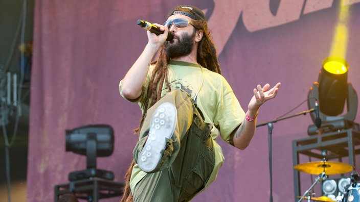 Alborosie bei seinem Auftritt