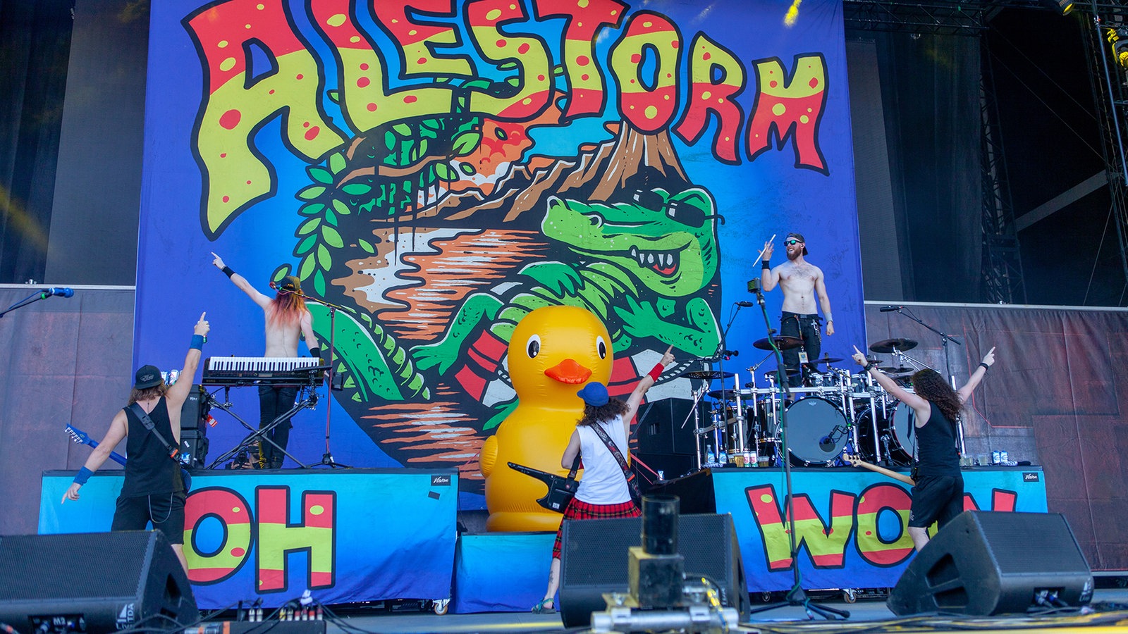 Alestorm beim Summer Breeze 2018
