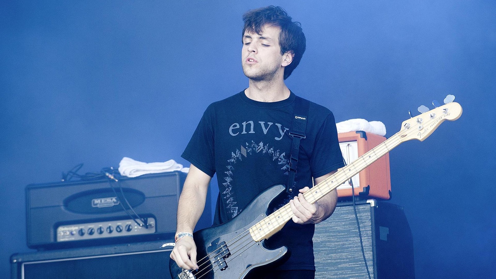 Tyler Kirby am Bass
