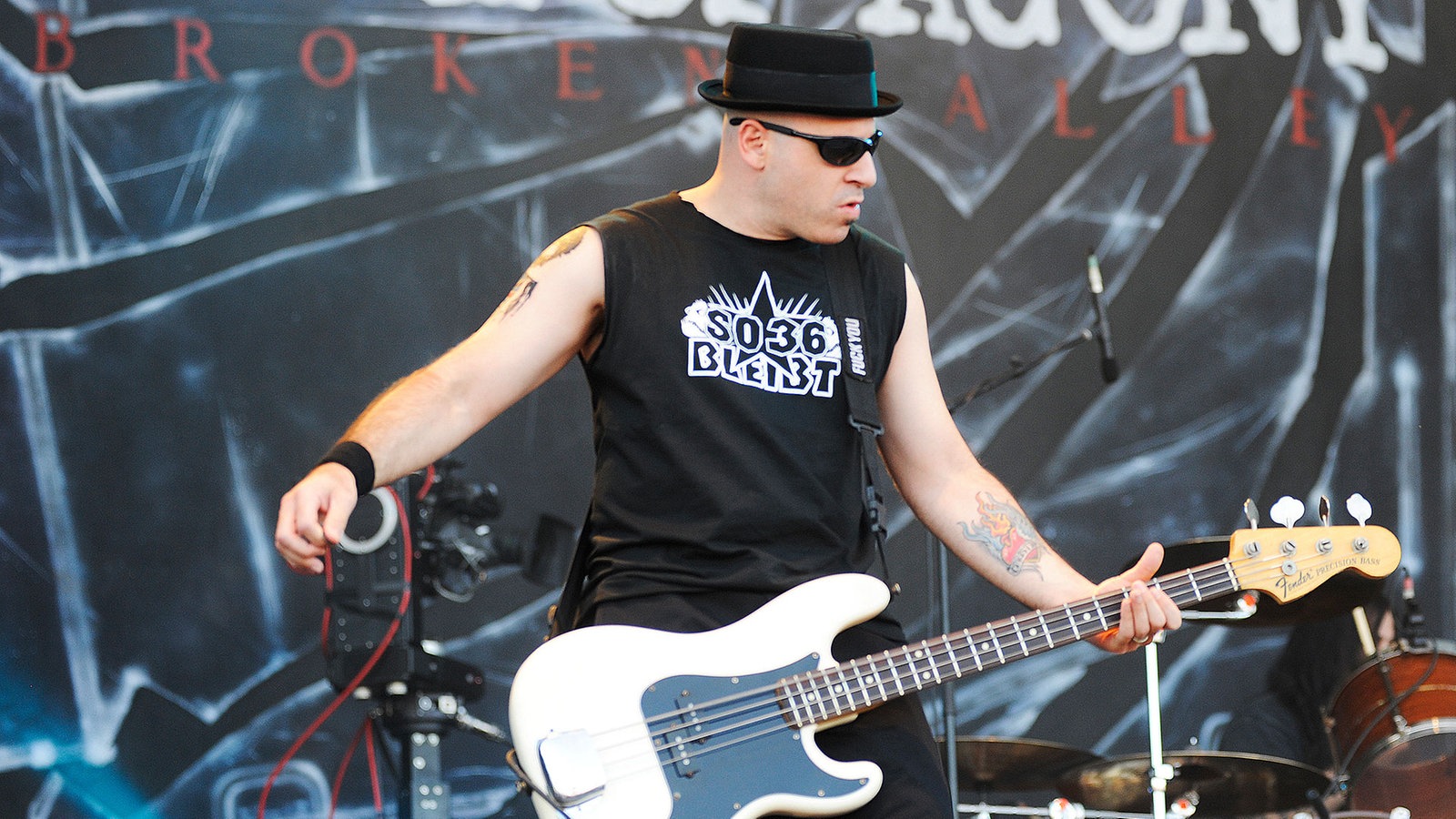 Alan Robert von Life Of Agony spielt beim Area4