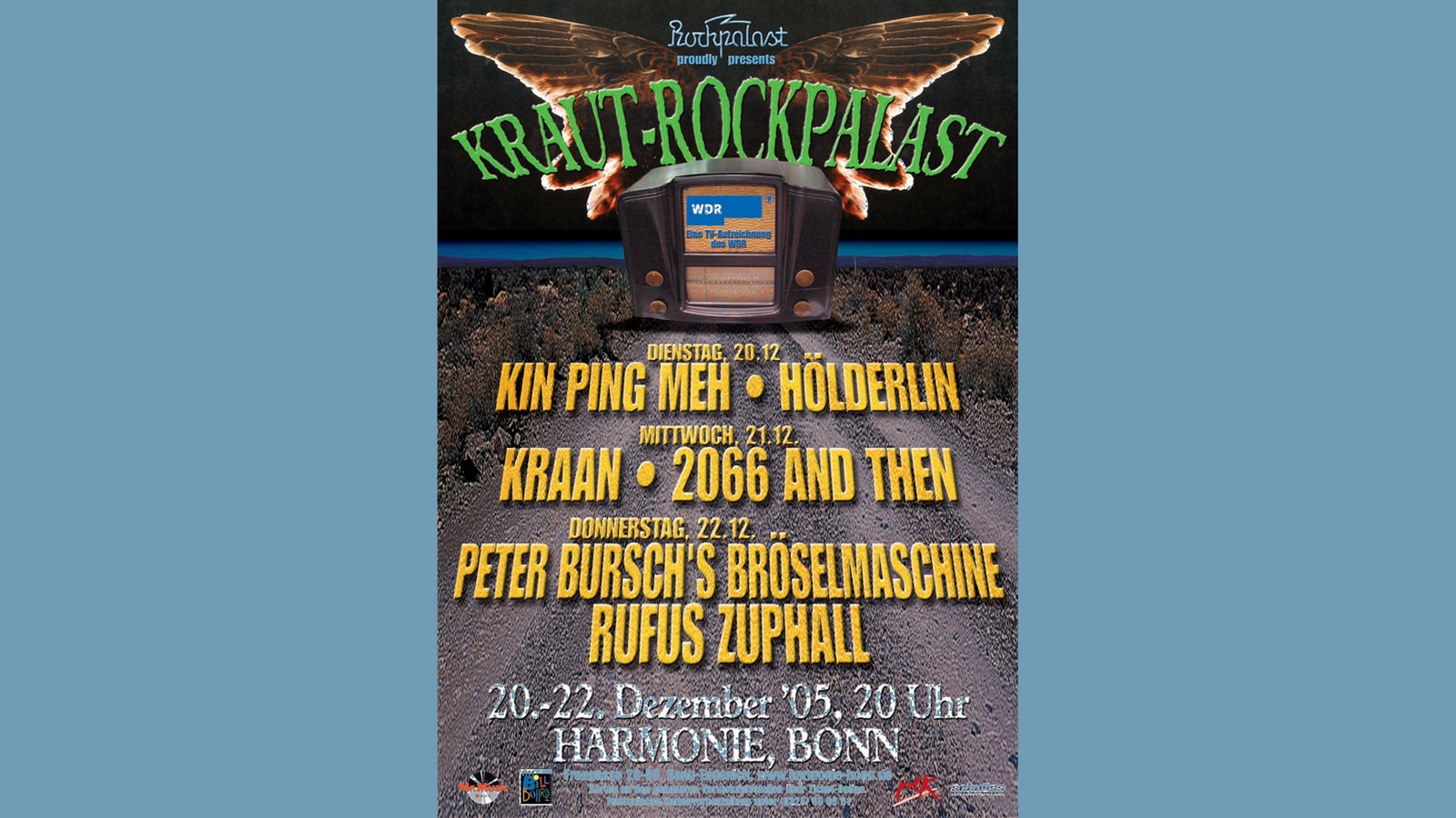 Plakat Krautrockpalast 2005
