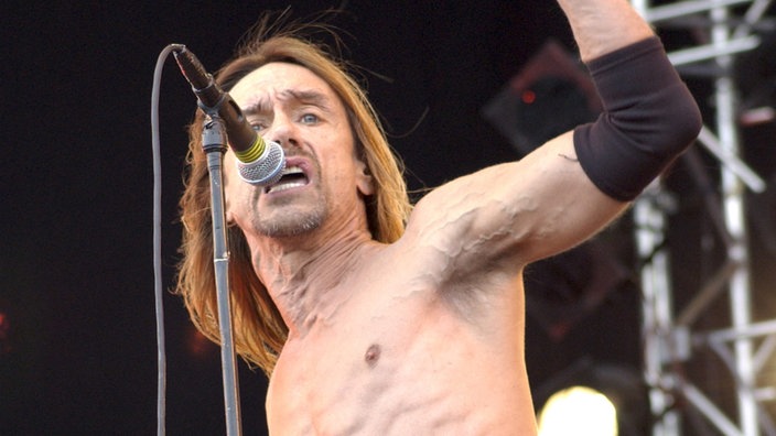 Iggy Pop beim Bizarre Festival 2001