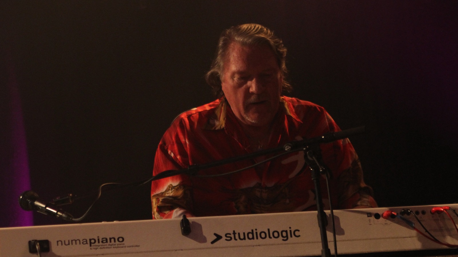 Brian Auger am Keyboard