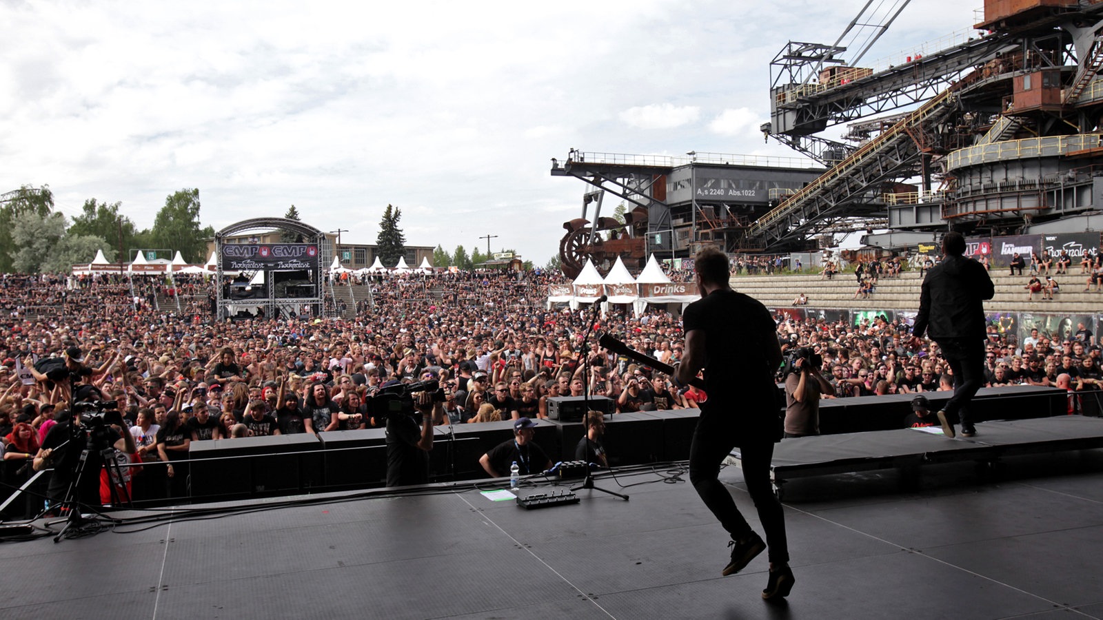 Callejon während eines Auftrittes im Rahmen des "XXIV. With Full Force Festival 2017" vom 22.06. - 24.06.2017 in Ferropolis, Gräfenhainichen.