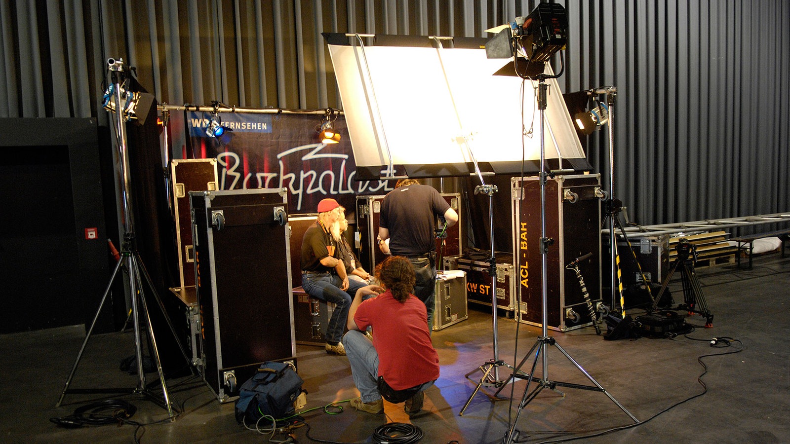 Backstage bei der Classic Rocknacht 2007