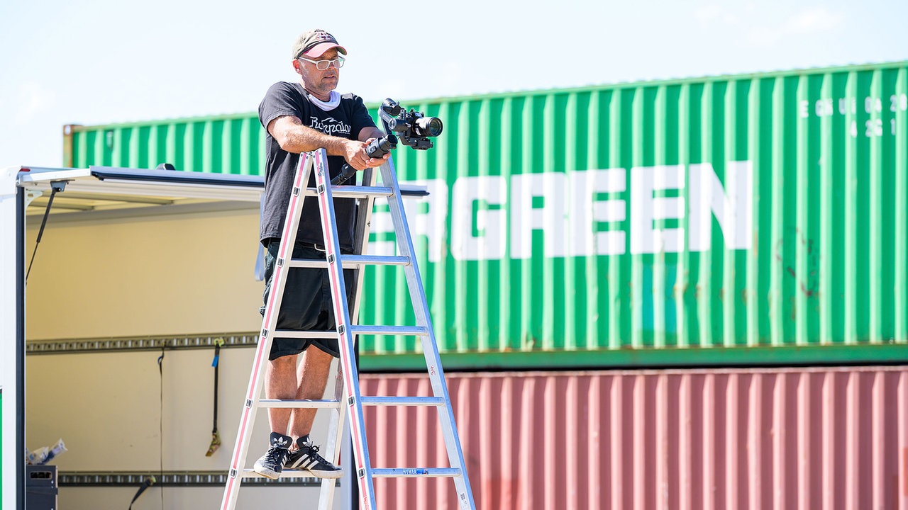 Dritte Wahl: Rockpalast OFFSTAGE im Containerhafen von Emmerich am Rhein