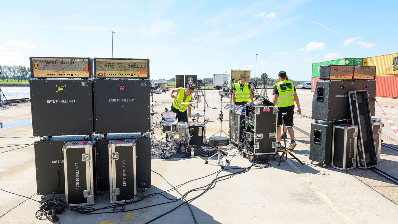 Dritte Wahl: Rockpalast OFFSTAGE im Containerhafen von Emmerich am Rhein