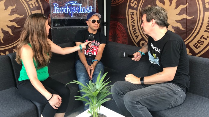 Danko Jones im Interview beim Summer Breeze 2018